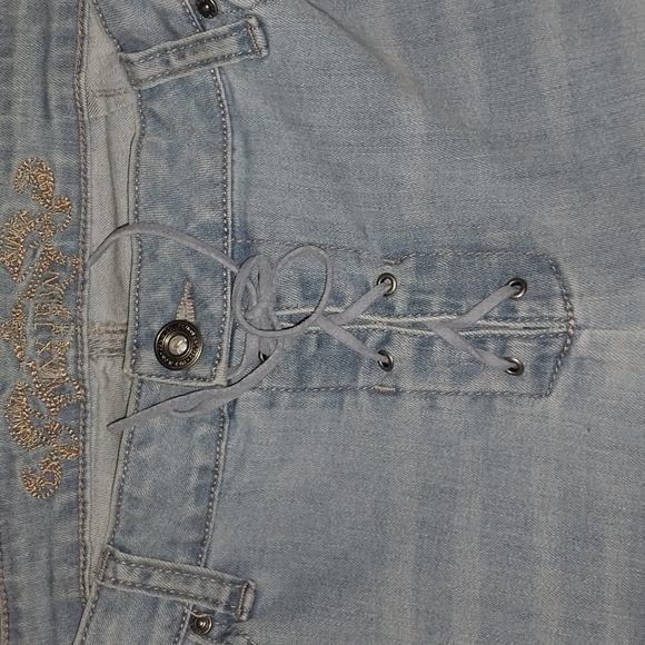 Womens flare stretchy jeans - Picture 3 of 6